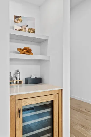 a utility room with washer and dryer