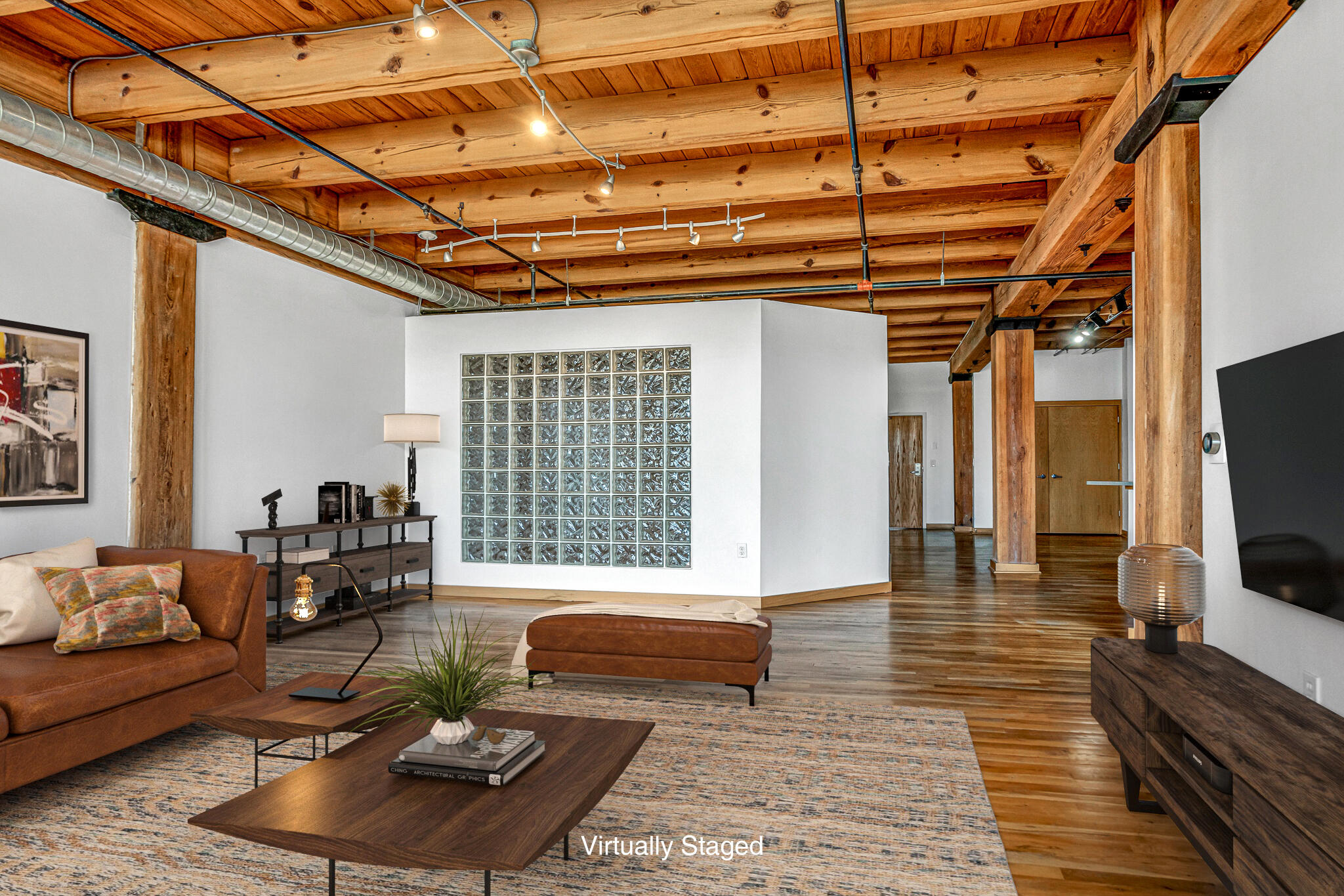 413 North 2nd Street, Unit 320 Milwaukee, WI 53203 - Photo 2 of 38 Virtually Staged - Living Room
