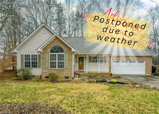 $365,000 | 1609 Underpass Road, Advance, NC 27006