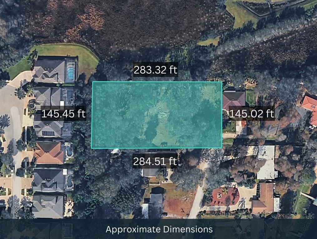 Blount Road Lutz, FL 33558 - Photo 2 of 33 an aerial view of a house with a garden