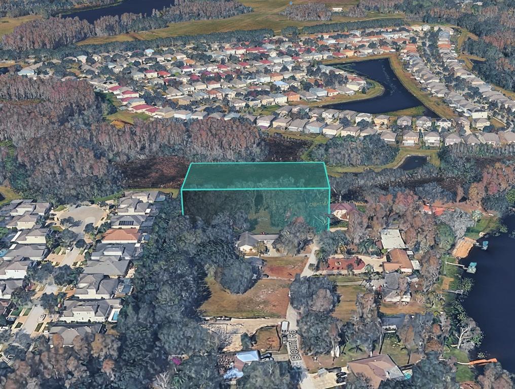 Blount Road Lutz, FL 33558 - Photo 26 of 33 an aerial view of a house with a yard