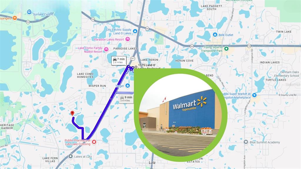 Blount Road Lutz, FL 33558 - Photo 31 of 33 a view of a wooden floor in a living room