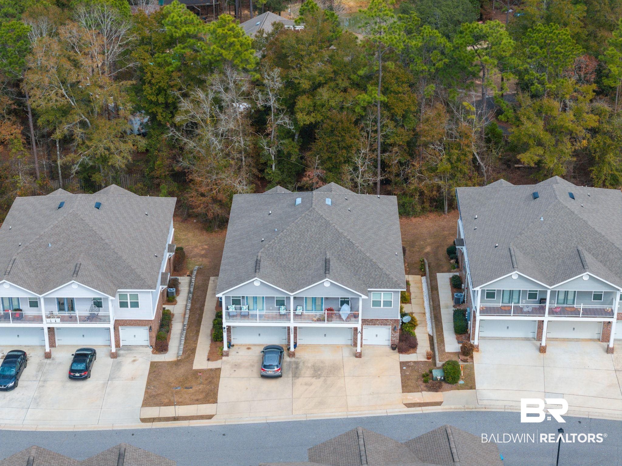 6903 Spaniel Drive, Unit B Spanish Fort, AL 36527 - Photo 4 of 28 Birds eye view of property with a residential view