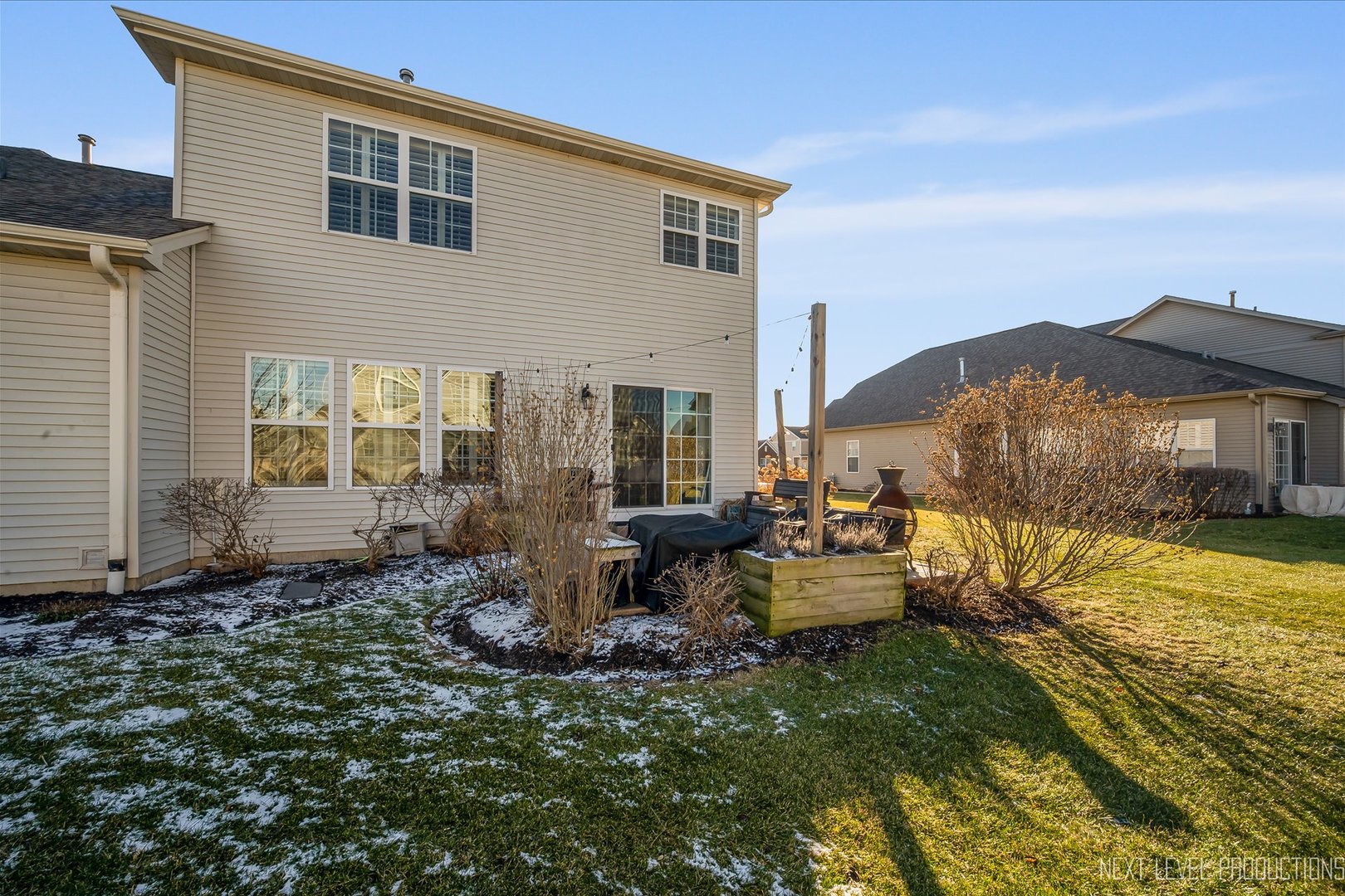 1164 Freedom Road Elburn, IL 60119 - Photo 30 of 31 a view of a house with backyard and sitting area