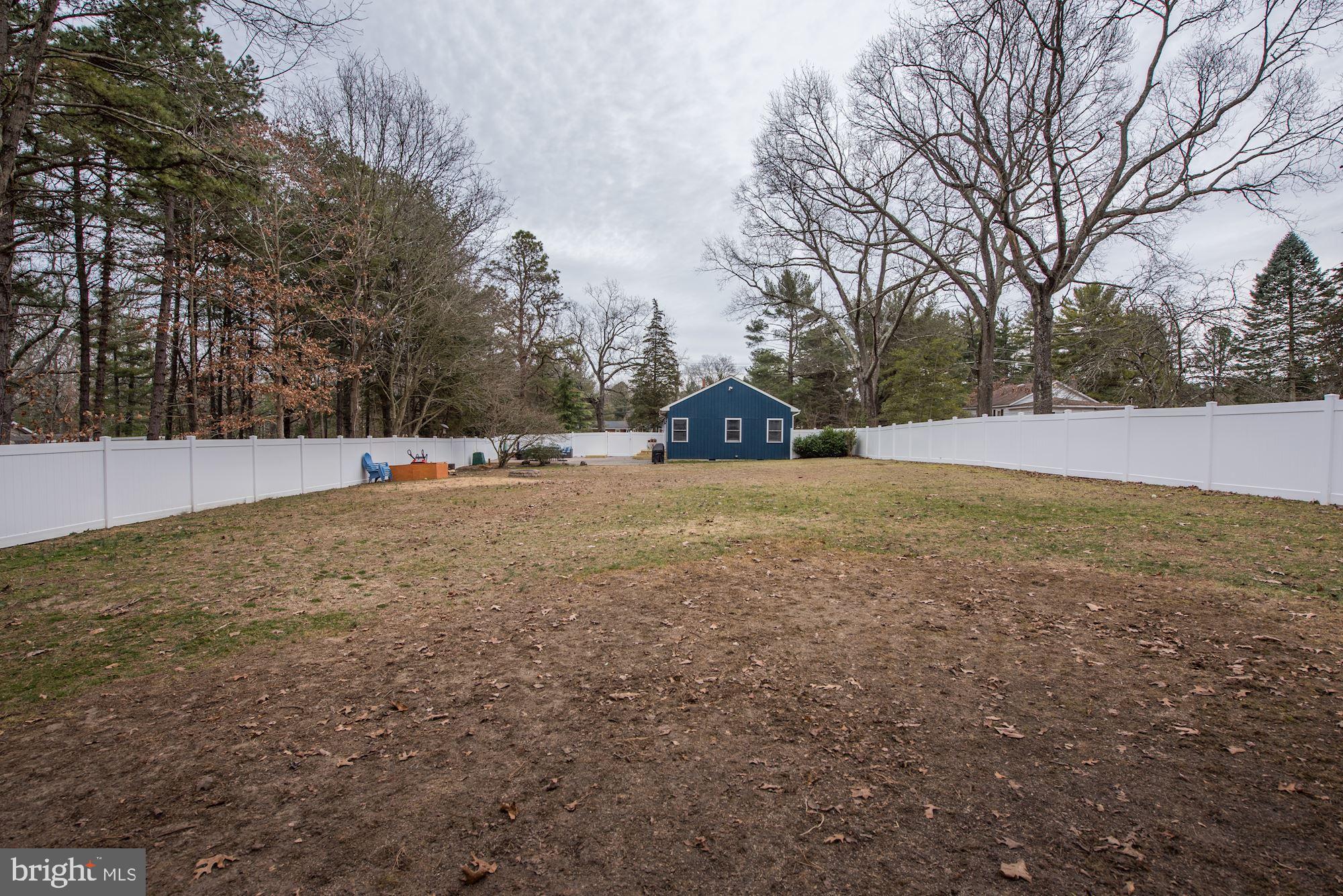 576 Hopewell Road Marlton, NJ 08053 - Photo 21 of 26 Fully Fenced Rear Yard