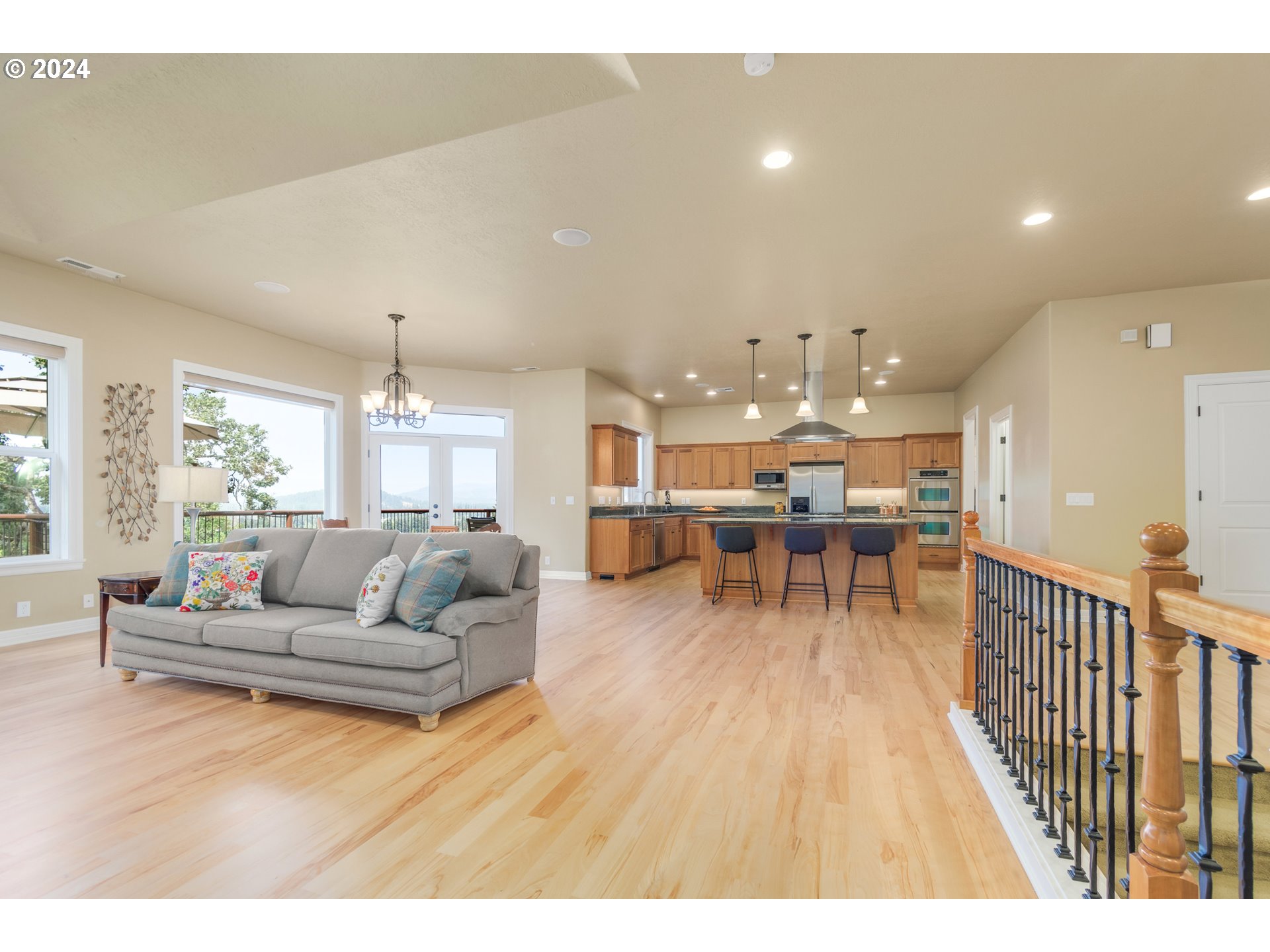6164 Fernhill Loop Springfield, OR 97478 - Photo 8 of 48 a living room with furniture and a table