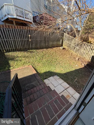 a view of outdoor space and deck