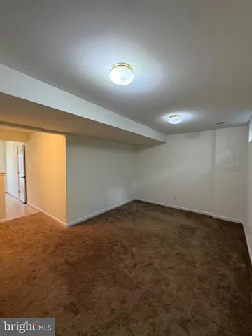 a view of empty room