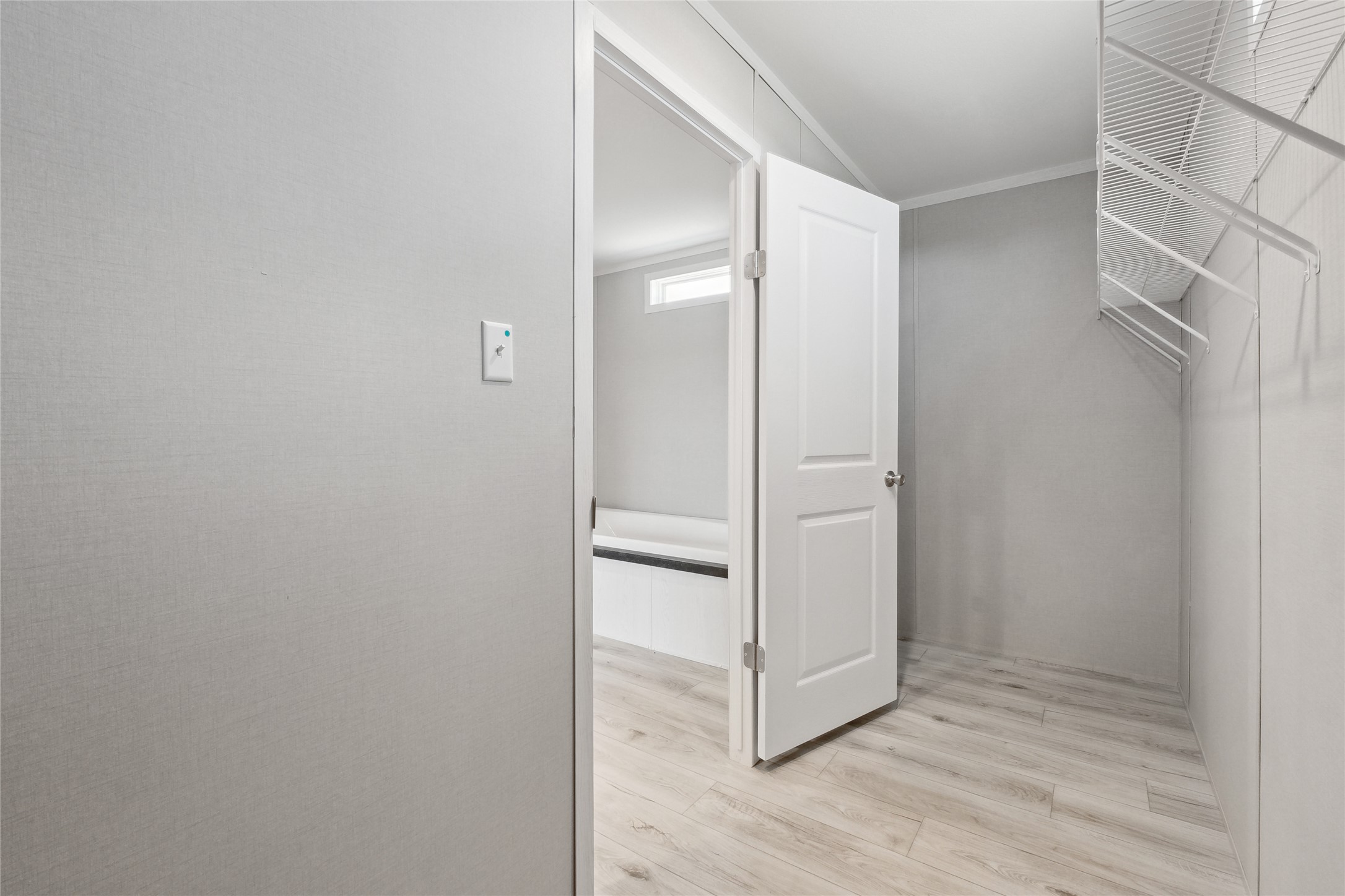 1287 Cr 402 Roads, Unit LOT 17 Flatonia, TX 78941 - Photo 31 of 37 Walk in closet featuring light wood-type flooring