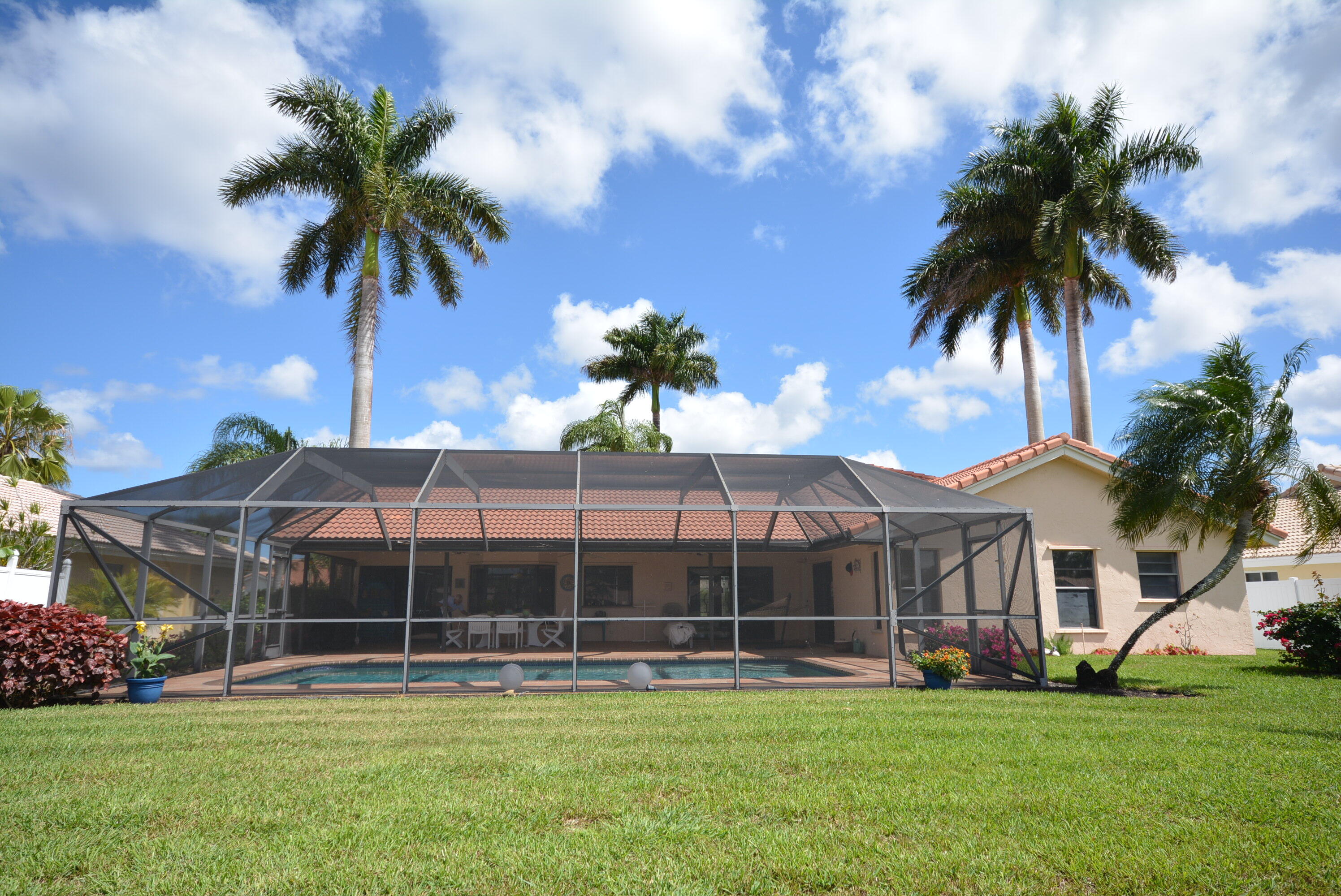 11330 Lake Tree Court Boca Raton, FL 33498 - Photo 9 of 33 Screened Patio & Pool
