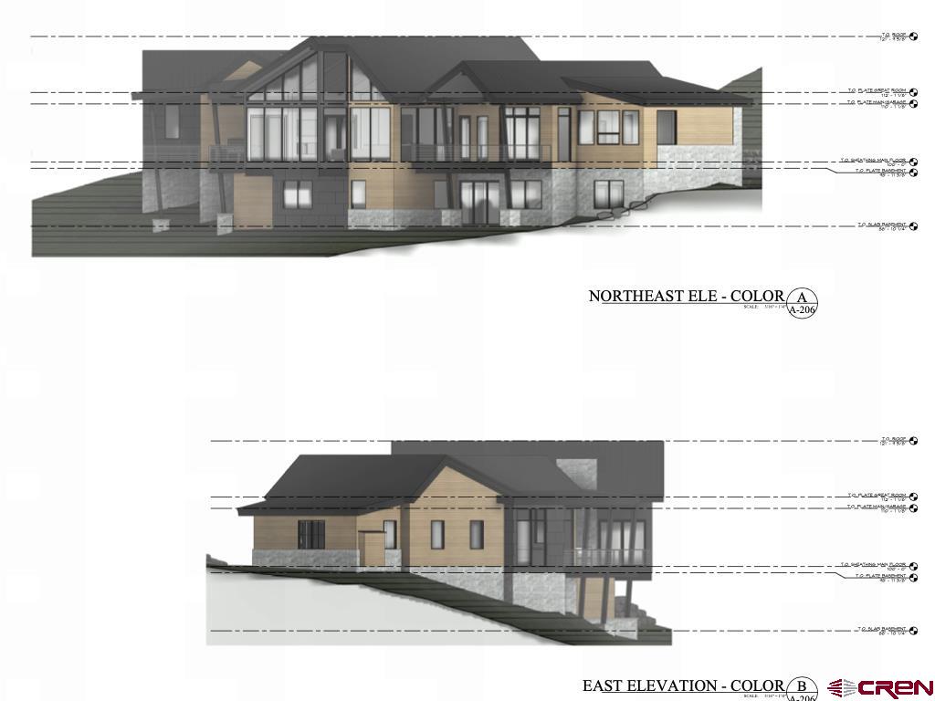 605 Prospect Drive Crested Butte, CO 81225 - Photo 15 of 20 a black and white photo of a living room