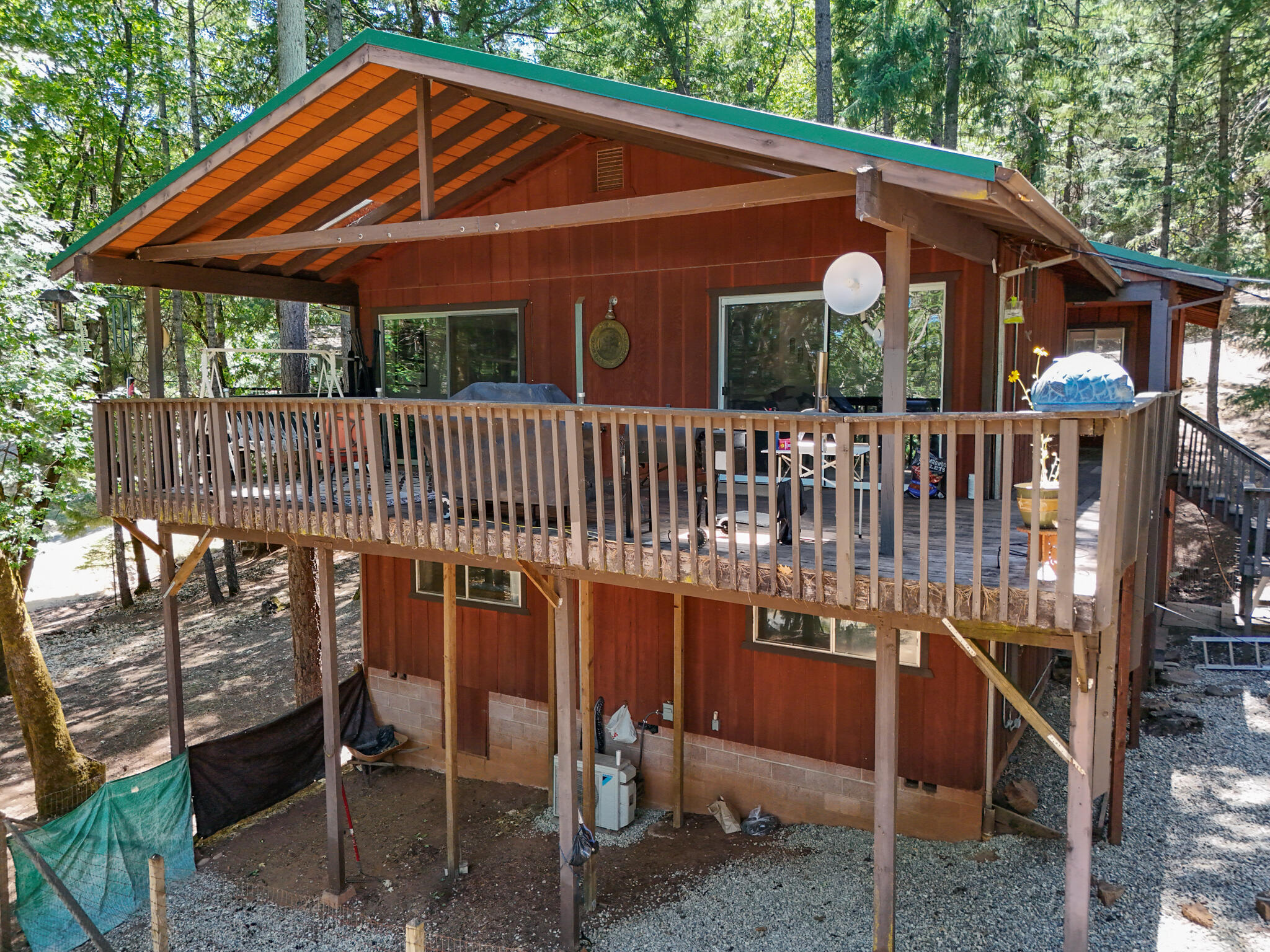 500 Timber Ridge Road Weaverville, CA 96093 - Photo 58 of 61 deck off great room