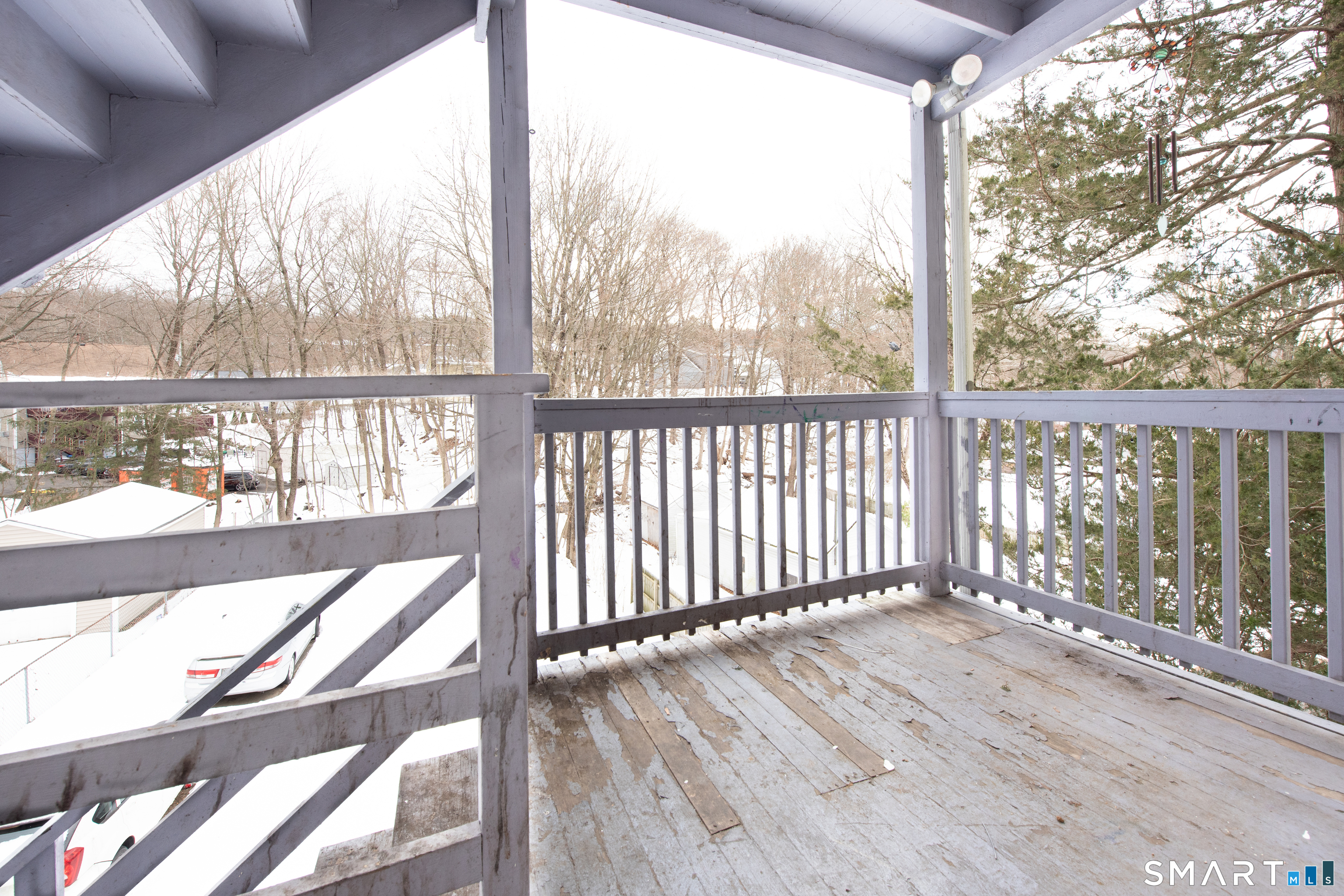 110 Beaver Street Ansonia, CT 06401 - Photo 28 of 30 a view of a wooden deck with a yard