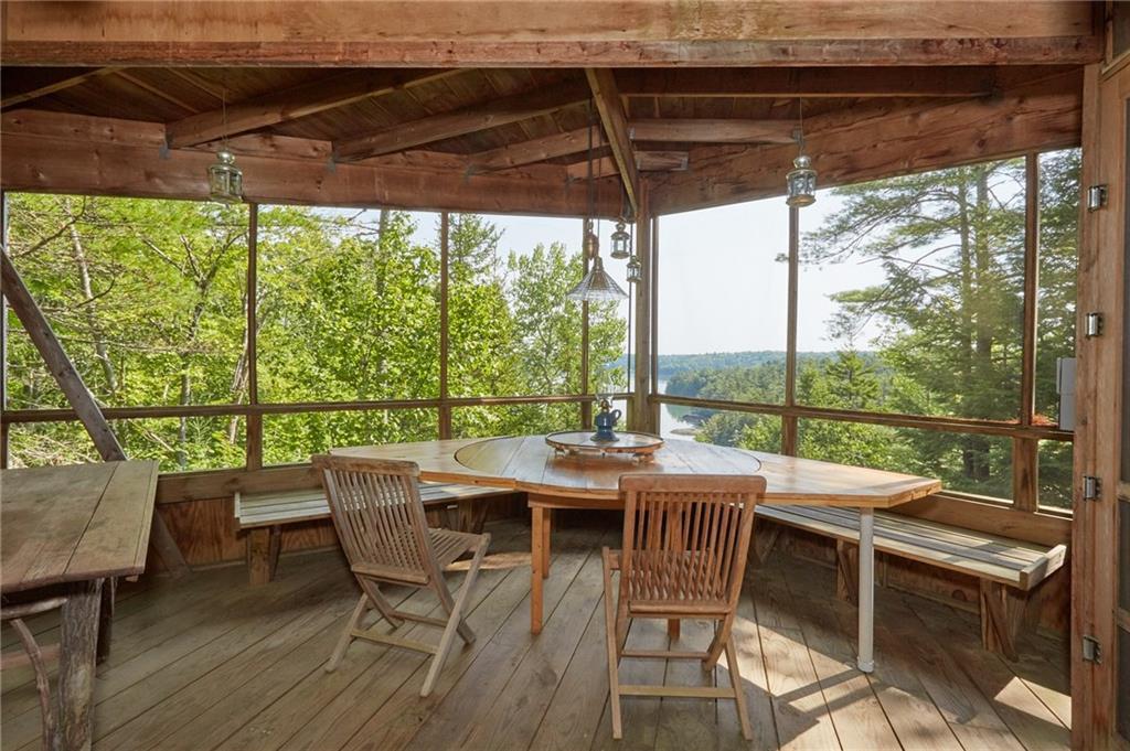 199 River Road Edgecomb, ME 04556 - Photo 20 of 34 Screened porch. The perfect spot for...