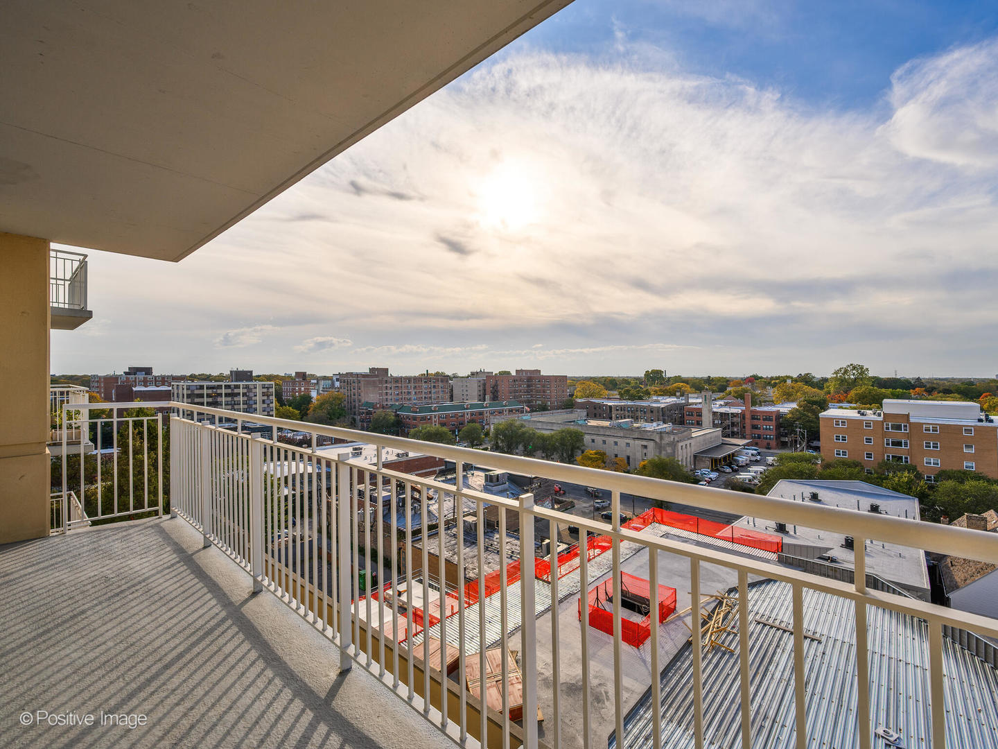 1640 Maple Avenue, Unit 804 Evanston, IL 60201 - Photo 20 of 27 a view of city from balcony with furniture