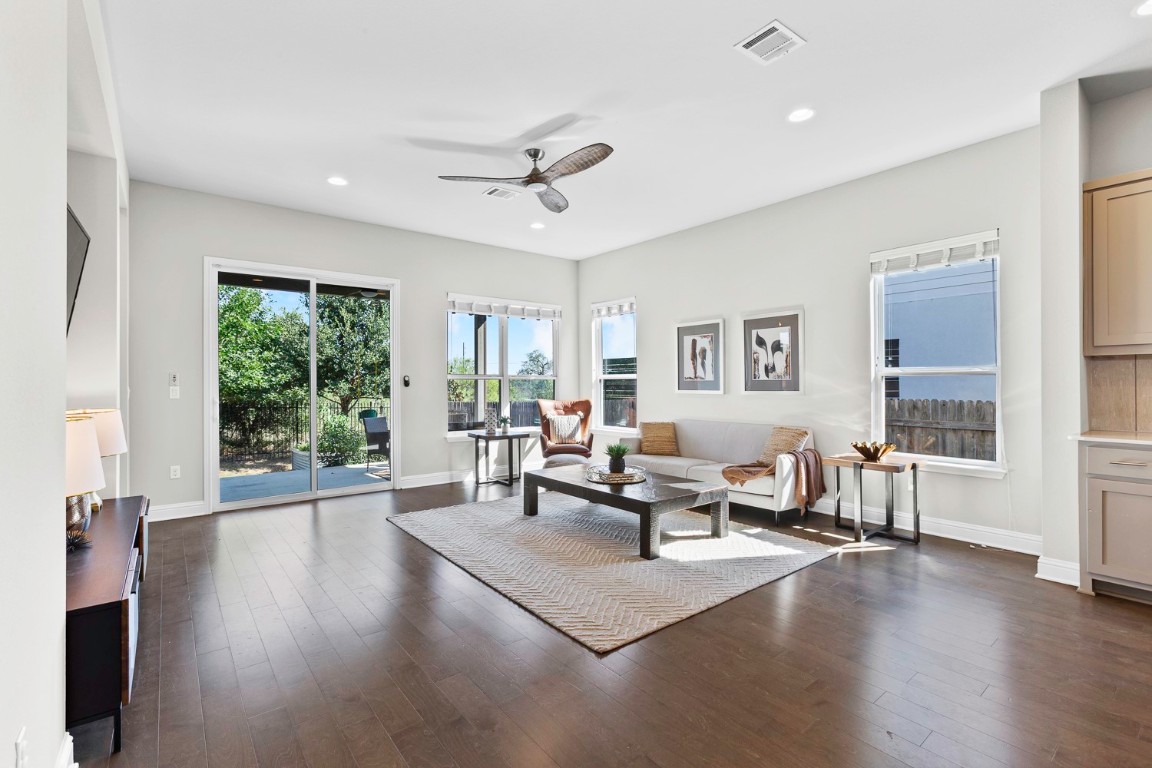 5000 Mandevilla Drive Austin, TX 78739 - Photo 3 of 40 a living room with furniture and wooden floor