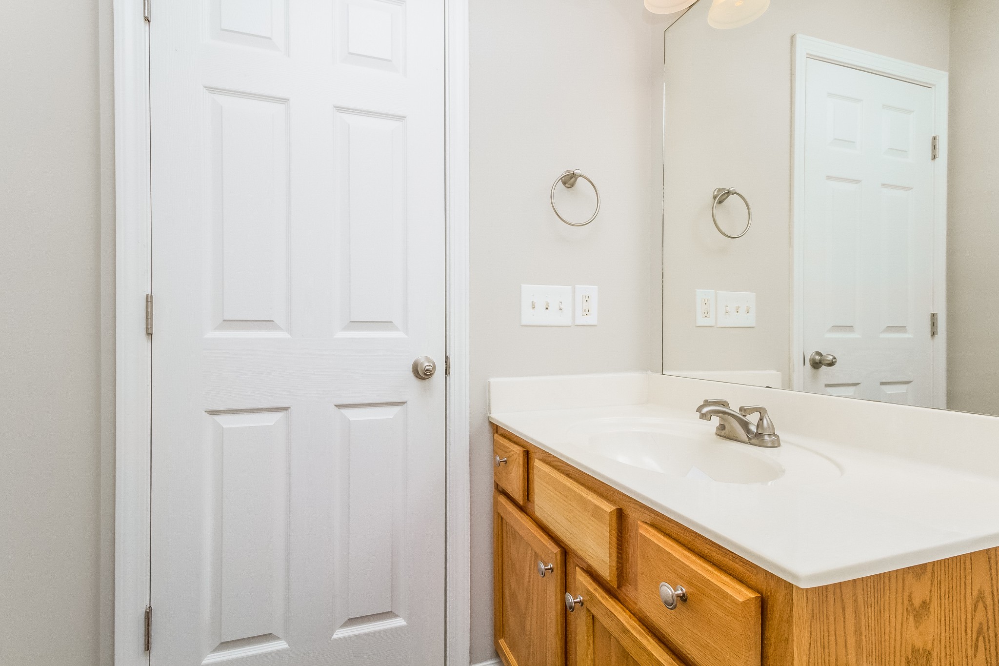 Undisclosed Address Antioch, TN 37013 - Photo 16 of 17 a bathroom with a sink and a mirror