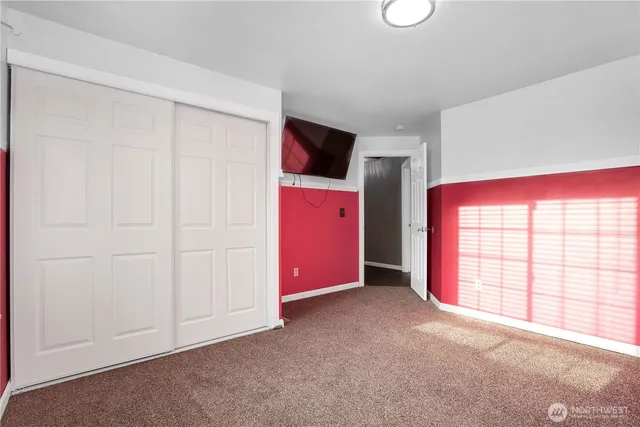 a view of a yard with an outdoor space