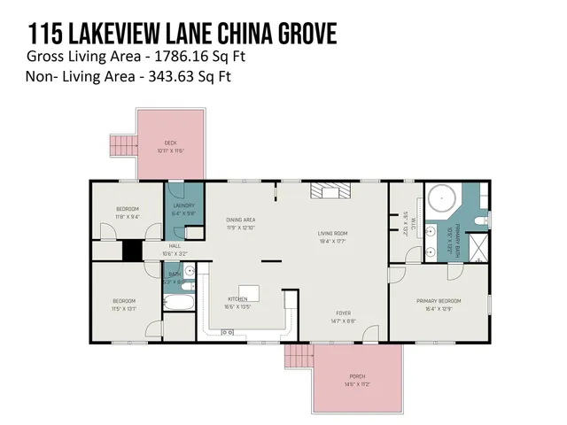 $269,000 | 115 Lakeview Lane, China Grove, NC 28023