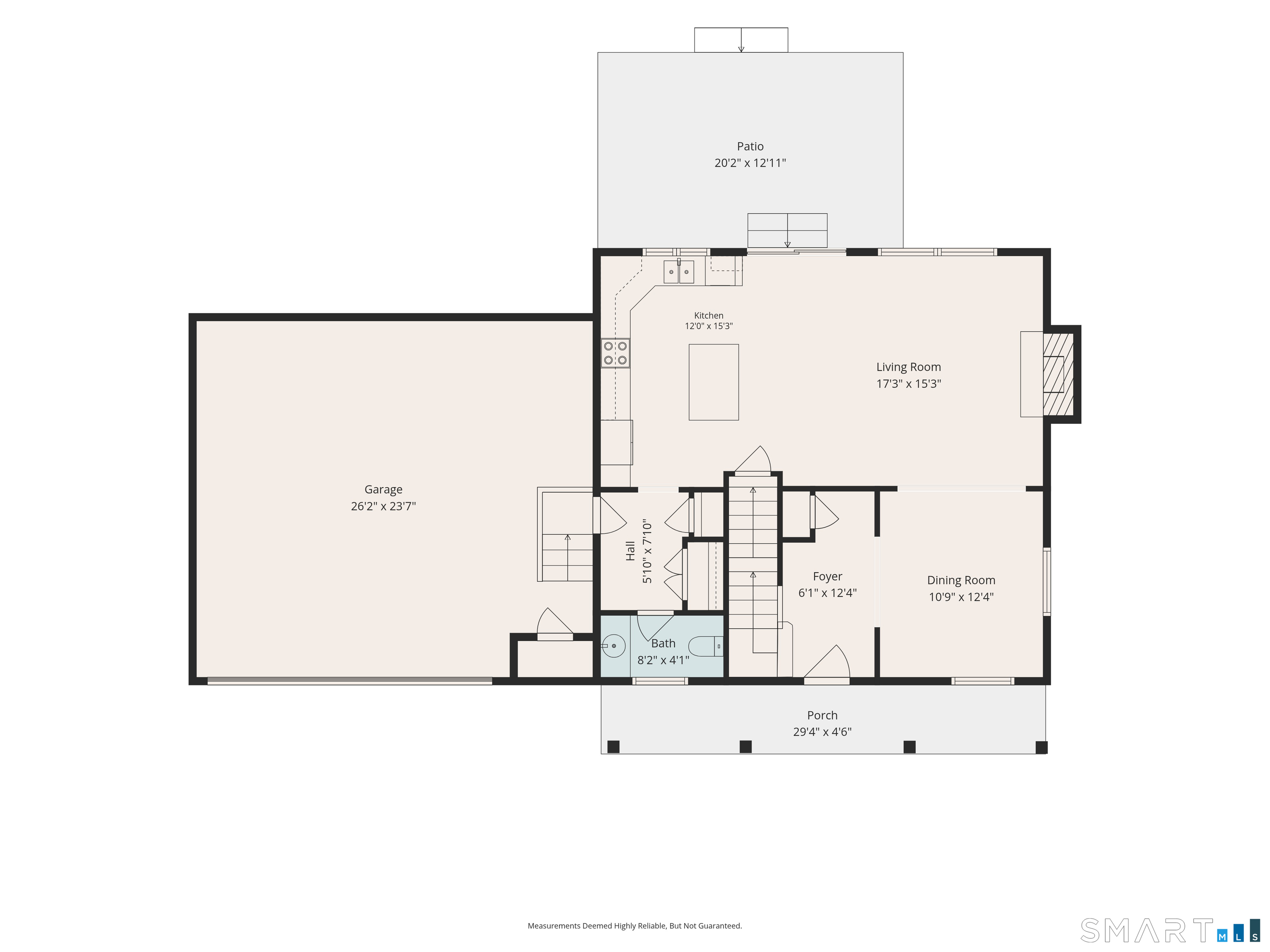 838 Little Meadow Road Guilford, CT 06437 - Photo 38 of 40 Main Level Floorplan