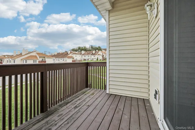 a city view from a balcony