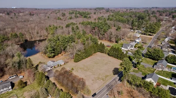 an aerial view of multi story residential apartment building
