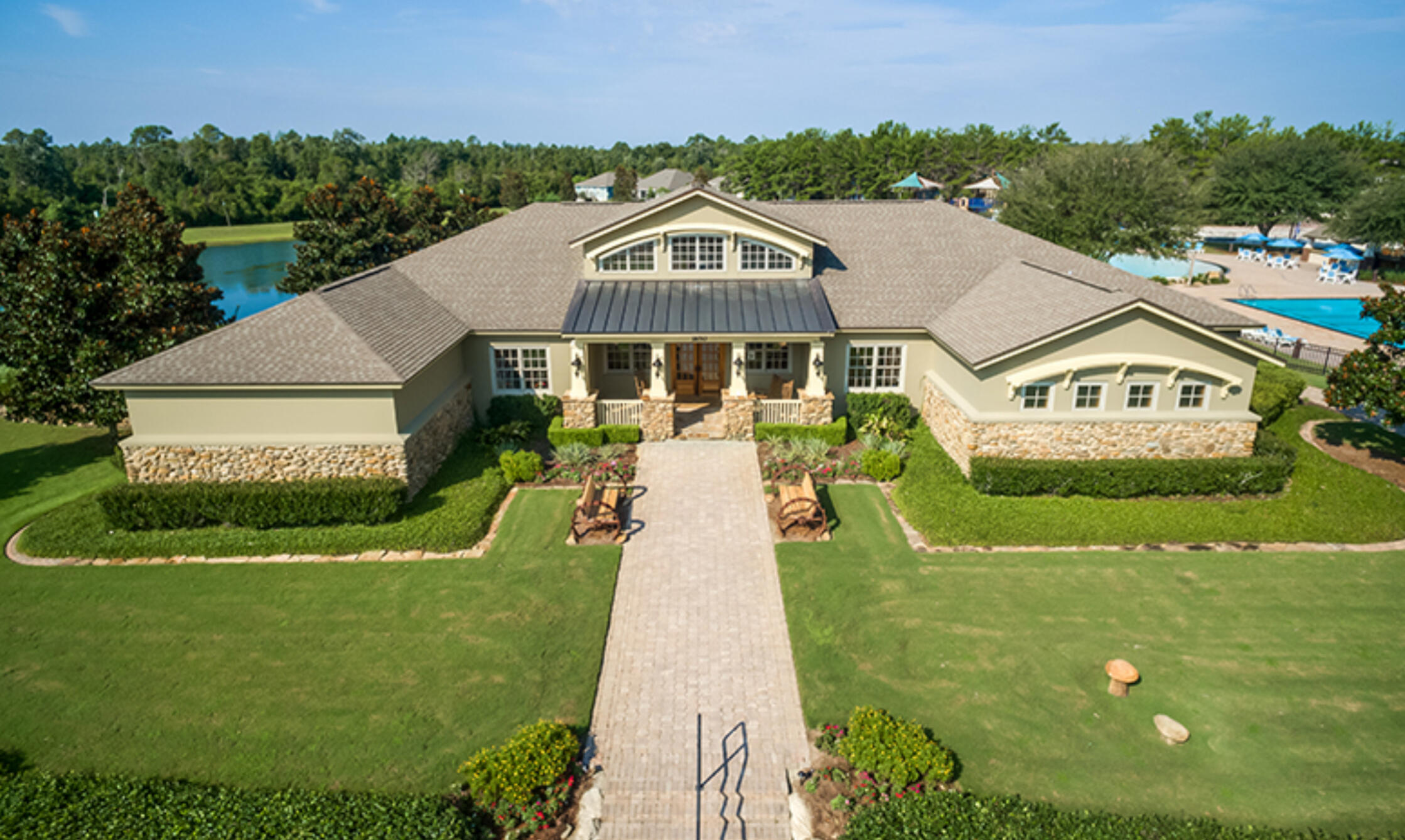 629 Earl Godwin Road Freeport, FL 32439 - Photo 28 of 36 a view of a house with a yard and potted plants