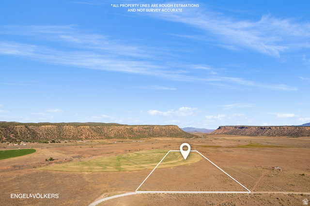 Gooseberry Way Apple Valley, UT 84737 - Photo 6 of 24 Expansive parcel featuring open terrain, distant mesa formations, and visible property boundary lines