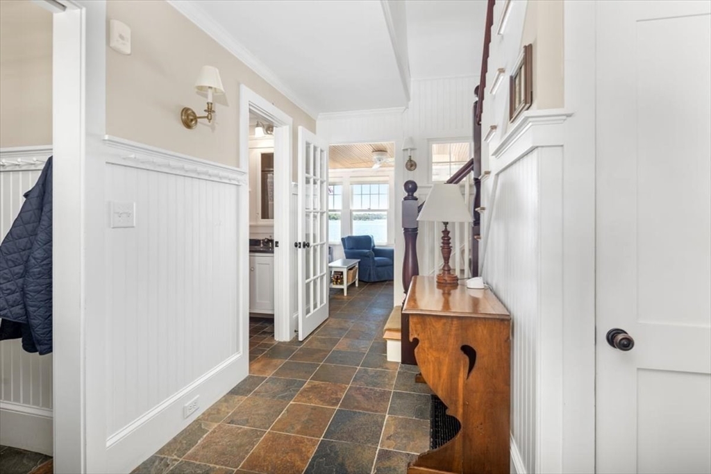 187 Downer Avenue Hingham, MA 02043 - Photo 14 of 42 a view of an entryway with staircase