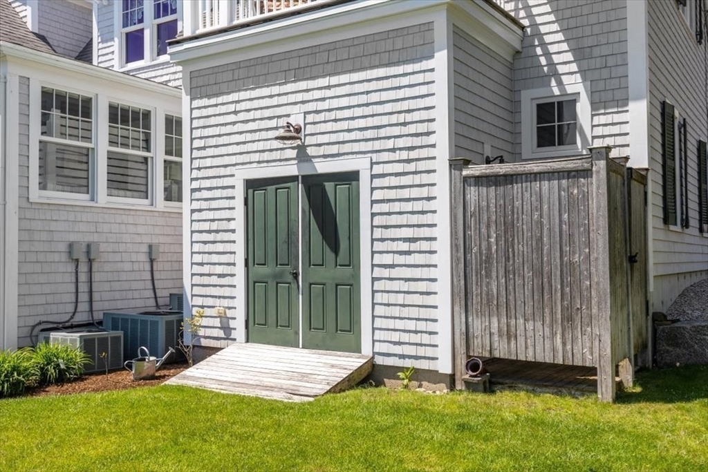 187 Downer Avenue Hingham, MA 02043 - Photo 40 of 42 a view of backyard of house