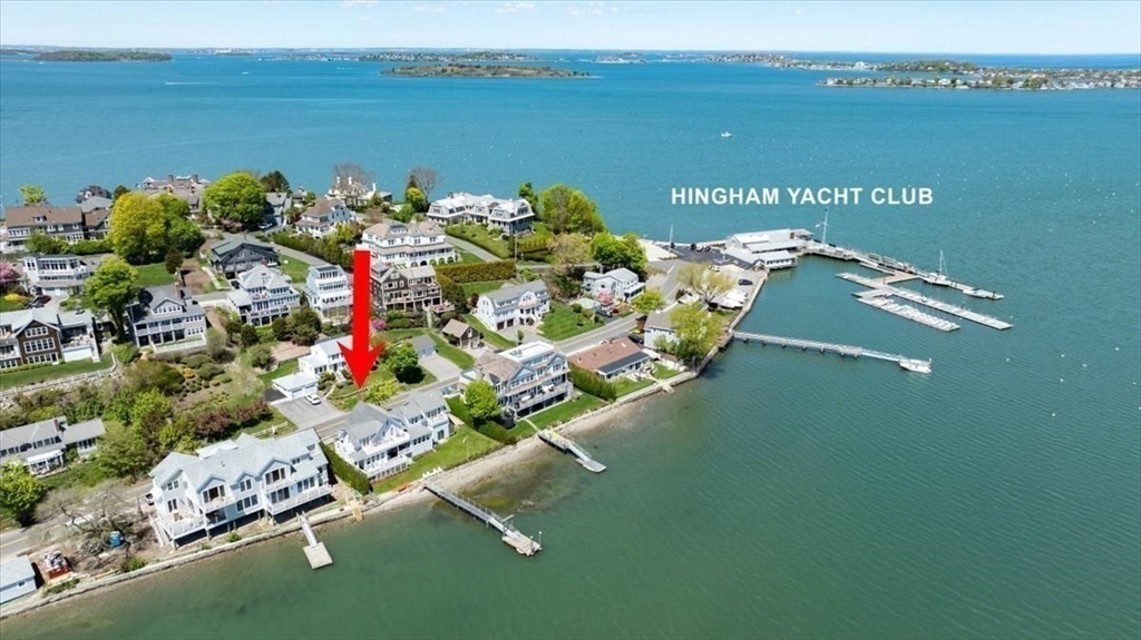 187 Downer Avenue Hingham, MA 02043 - Photo 42 of 42 a view of a lake with outdoor space