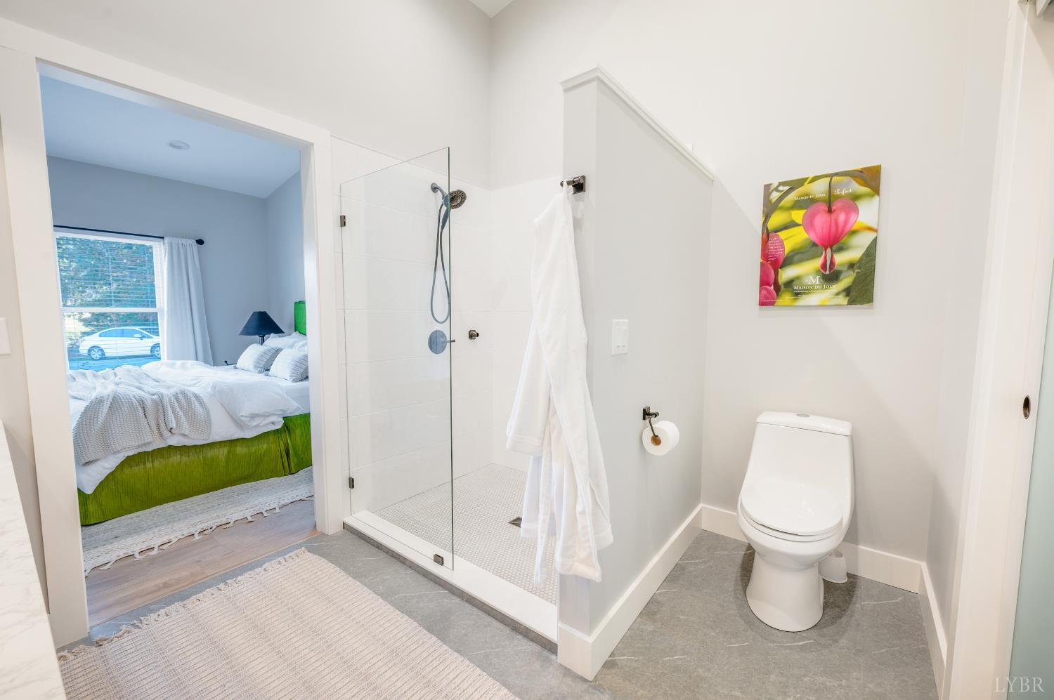197 Cricket Lane Rustburg, VA 24588 - Photo 22 of 38 a bathroom with a toilet and a shower