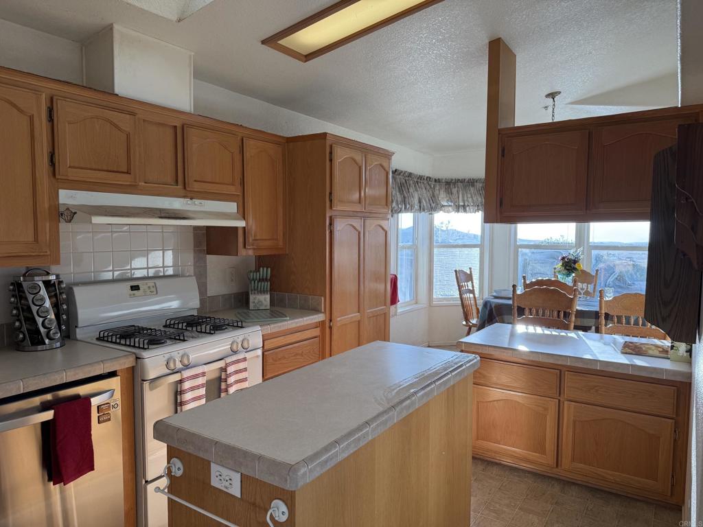 37697 Montezuma Valley Road Ranchita, CA 92066 - Photo 19 of 47 a kitchen with stainless steel appliances granite countertop a sink stove and refrigerator