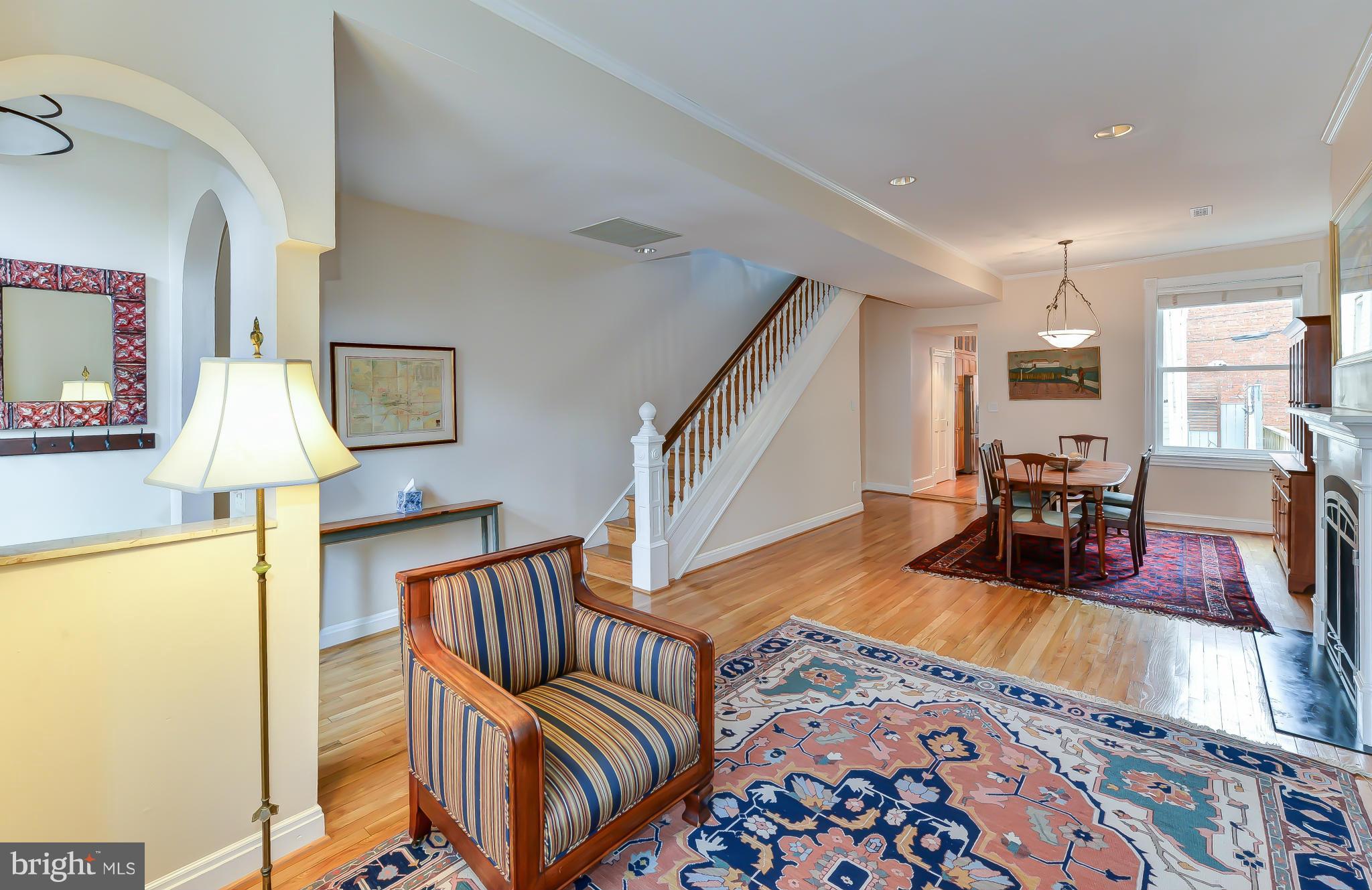 629 8th Street Northeast Washington, DC 20002 - Photo 3 of 30 Open plan Living and Dining Room