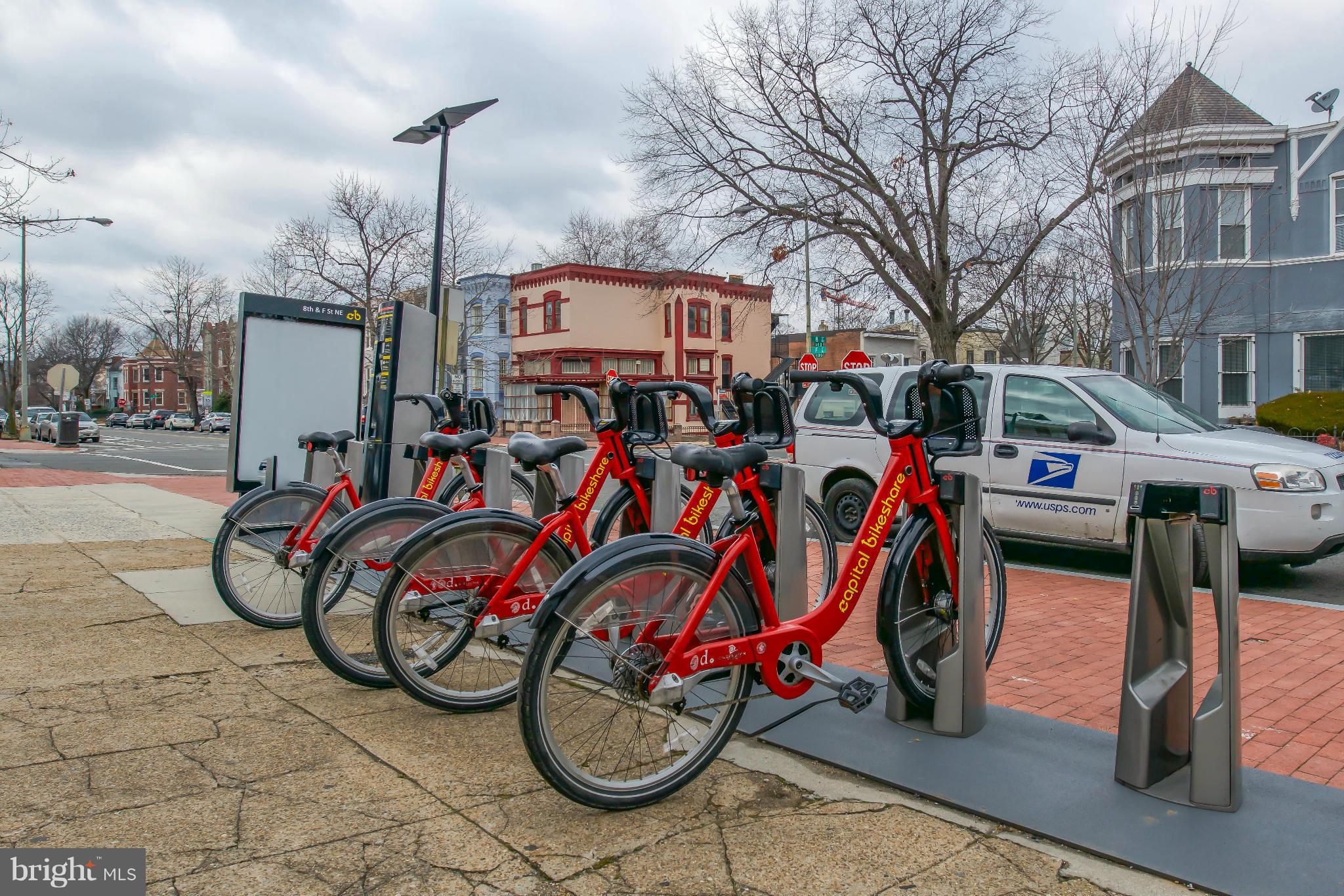 629 8th Street Northeast Washington, DC 20002 - Photo 28 of 30 Capitol Bikeshare Station half block away
