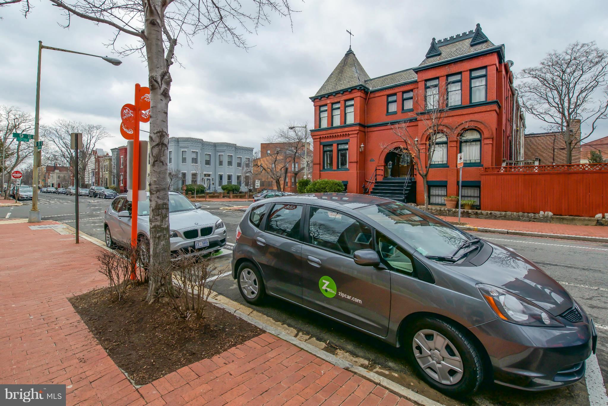 629 8th Street Northeast Washington, DC 20002 - Photo 29 of 30 ZipCars 4 blocks away, 2 of 7 zipcars w/in 5 blks