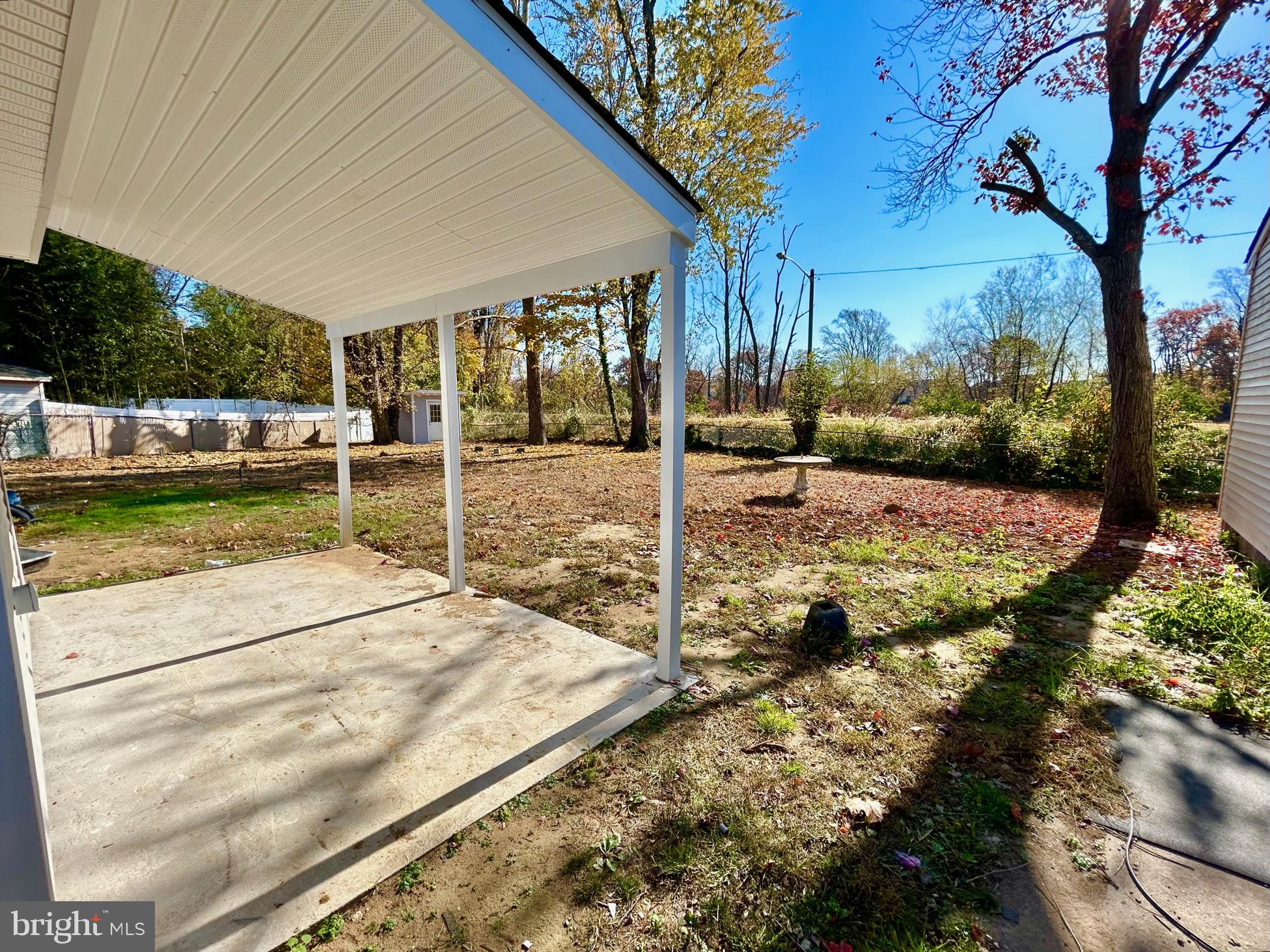 504 Woolman Road Burlington, NJ 08016 - Photo 59 of 62 Rear Covered Patio