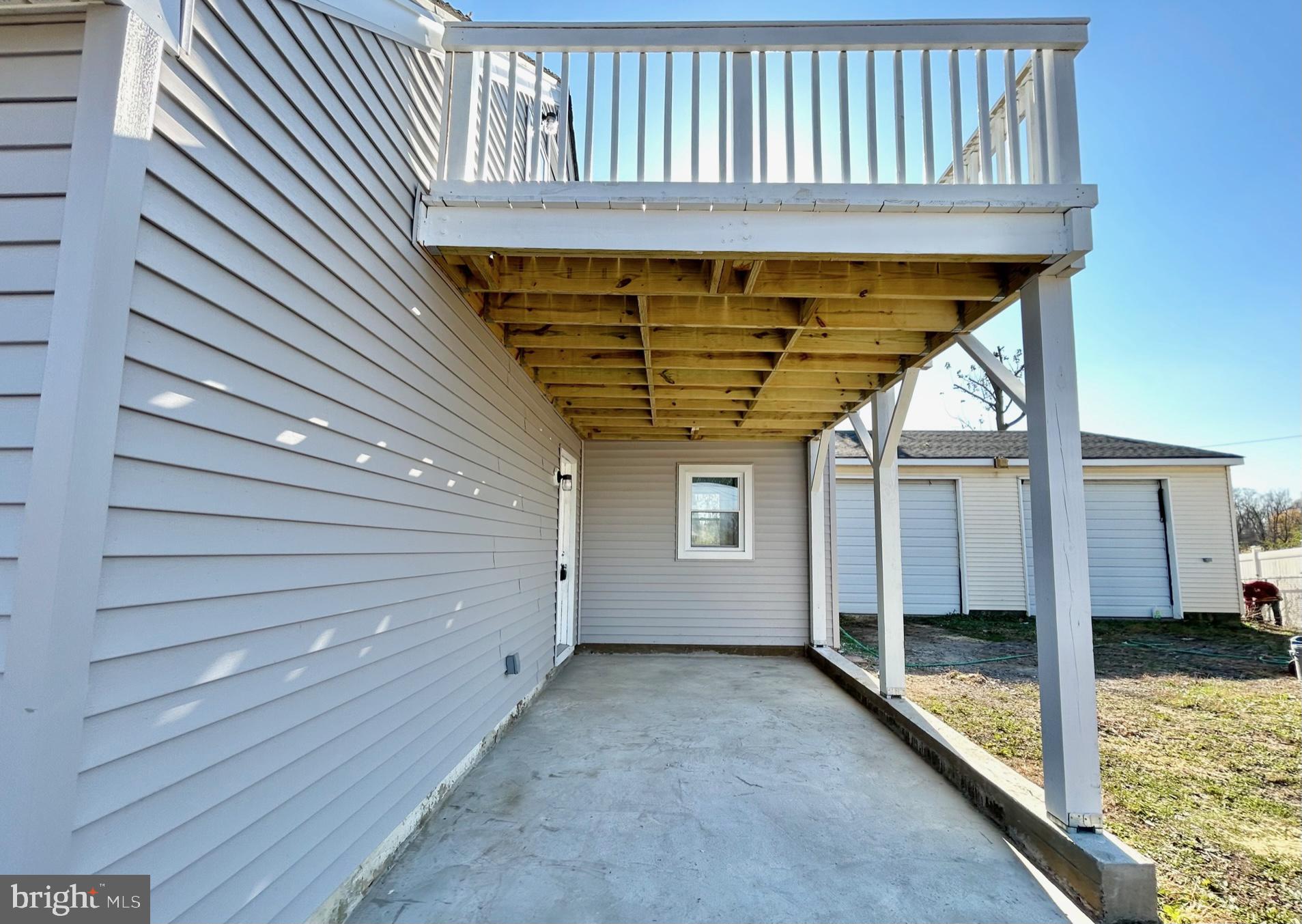 504 Woolman Road Burlington, NJ 08016 - Photo 61 of 62 Side Patio/Carport