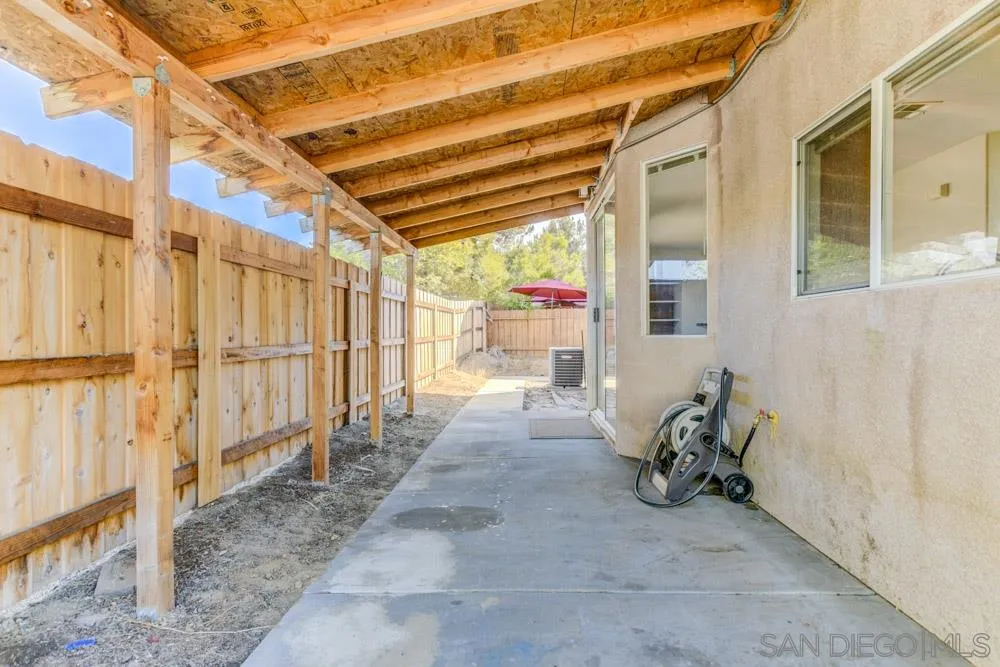 1397 Sunhaven Road Alpine, CA 91901 - Photo 14 of 26 a view of a porch with seating space