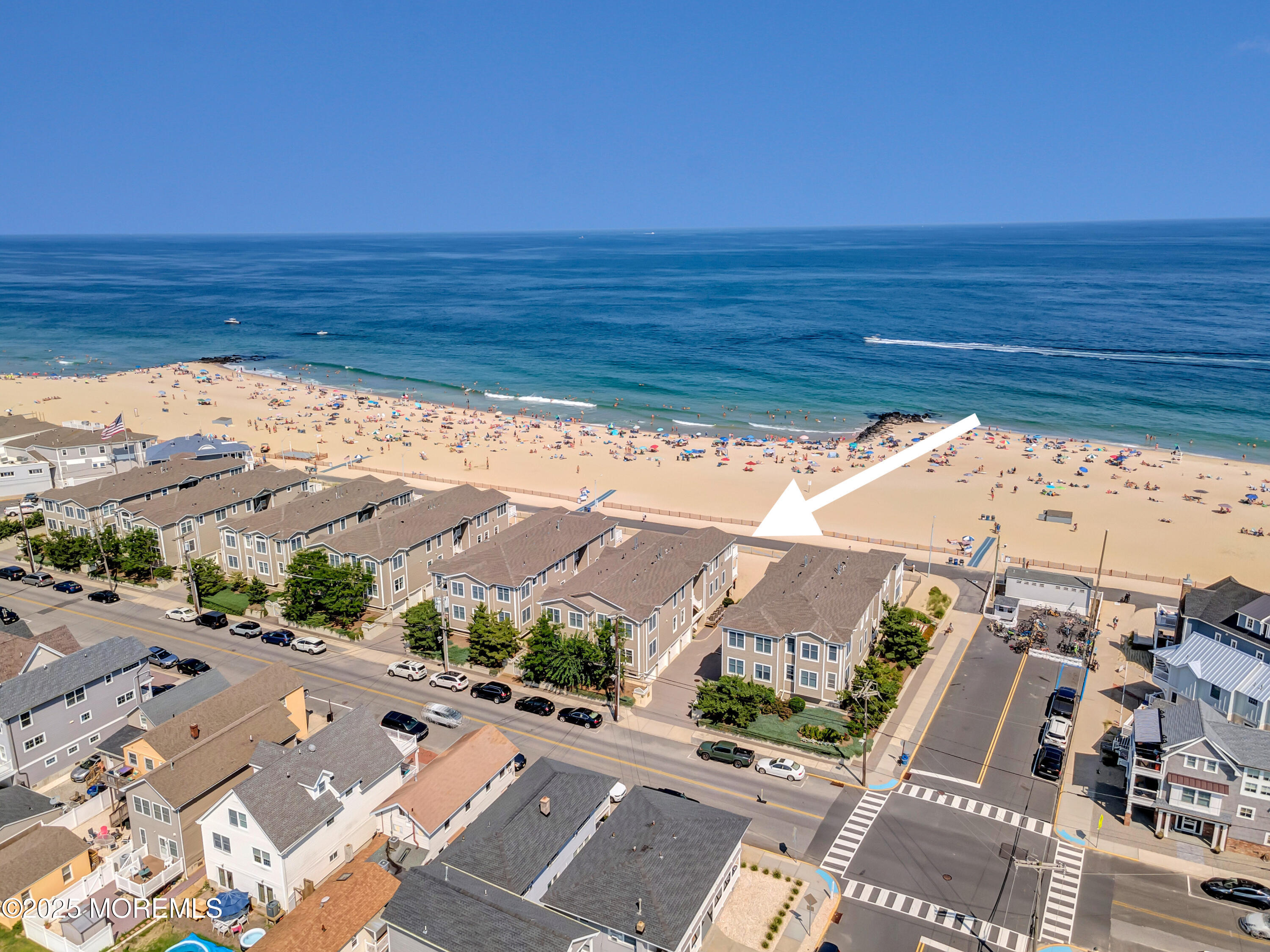 239 Beach Front, Unit 1 Manasquan, NJ 08736 - Photo 32 of 37 a view of city with ocean