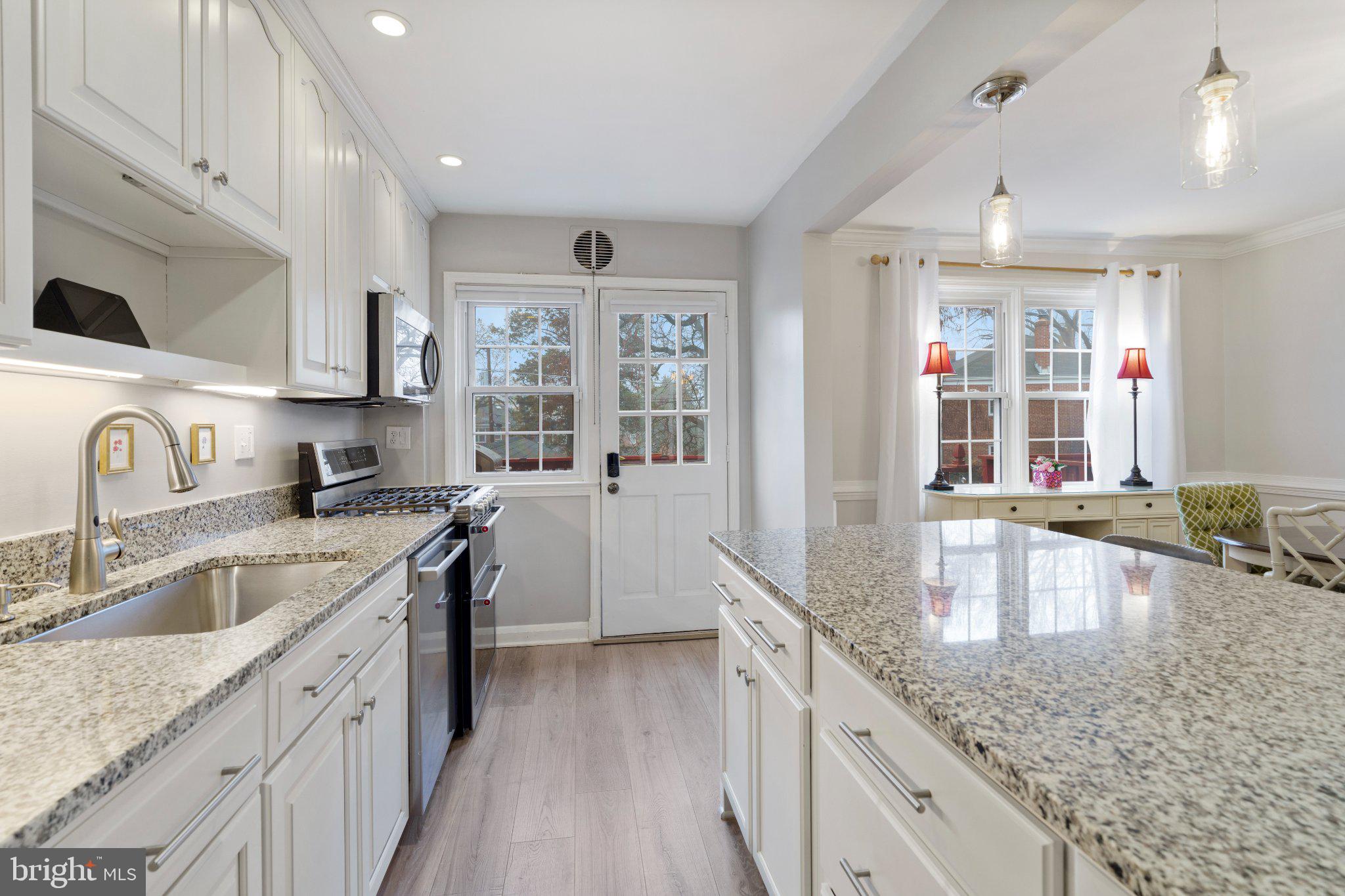 142 Regester Avenue Baltimore, MD 21212 - Photo 13 of 36 Bright and inviting modern kitchen.