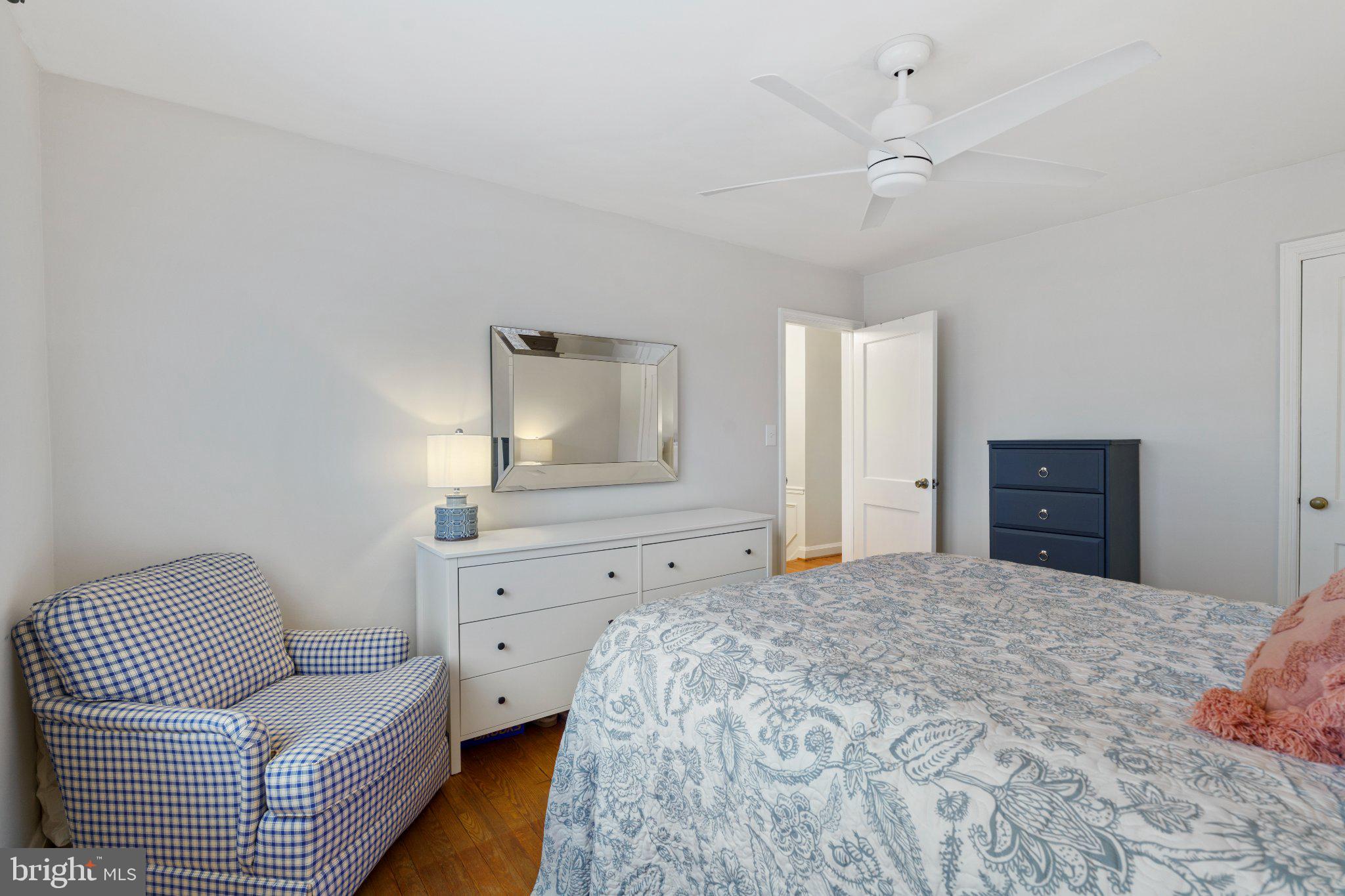 142 Regester Avenue Baltimore, MD 21212 - Photo 18 of 36 Serene bedroom with modern charm.