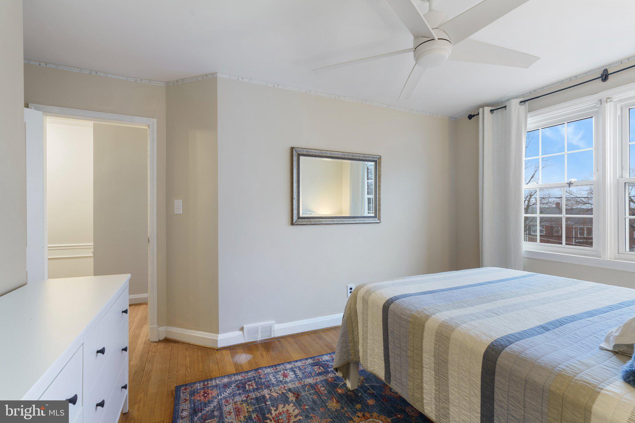 142 Regester Avenue Baltimore, MD 21212 - Photo 21 of 36 Bright and airy bedroom retreat.