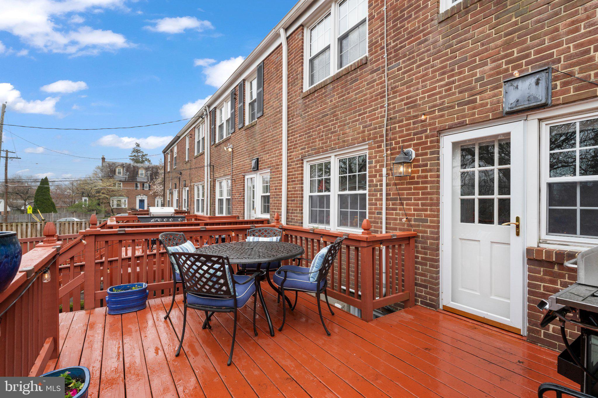 142 Regester Avenue Baltimore, MD 21212 - Photo 33 of 36 Charming deck for outdoor gatherings.
