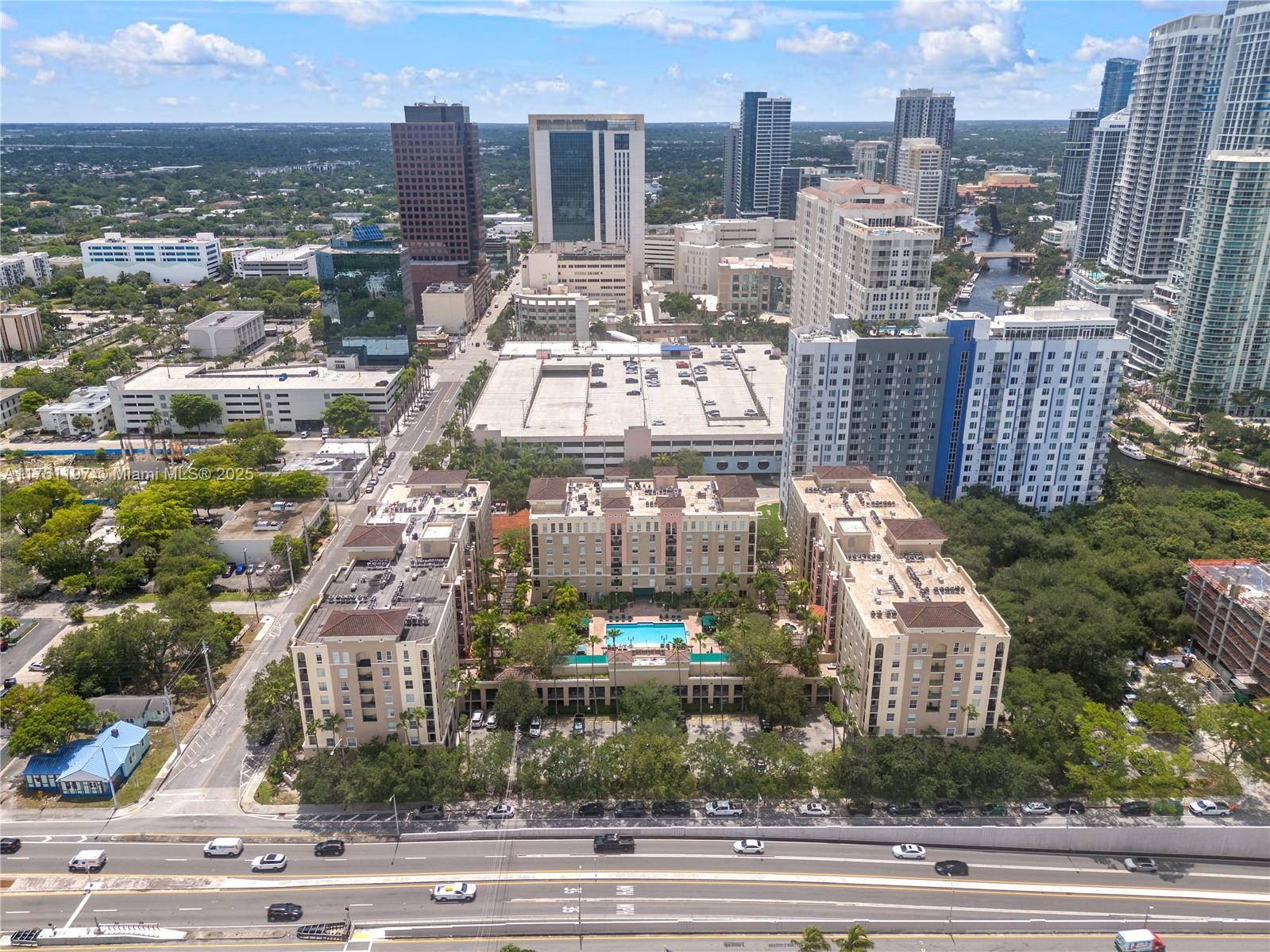 520 Southeast 5th Avenue, Unit 1507 Fort Lauderdale, FL 33301 - Photo 33 of 41 a view of a city with tall buildings