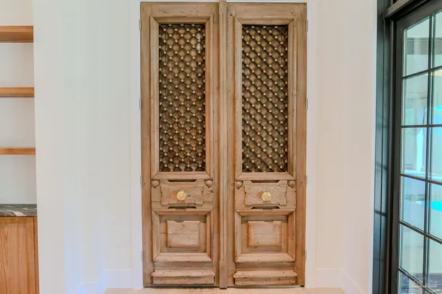 a view of a room with window fireplace and television