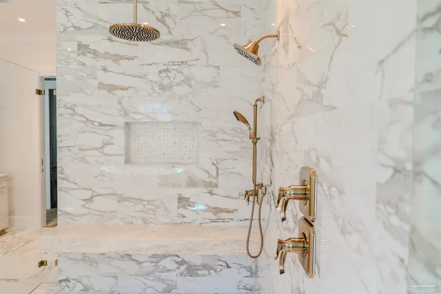 a close view of a sink in bathroom