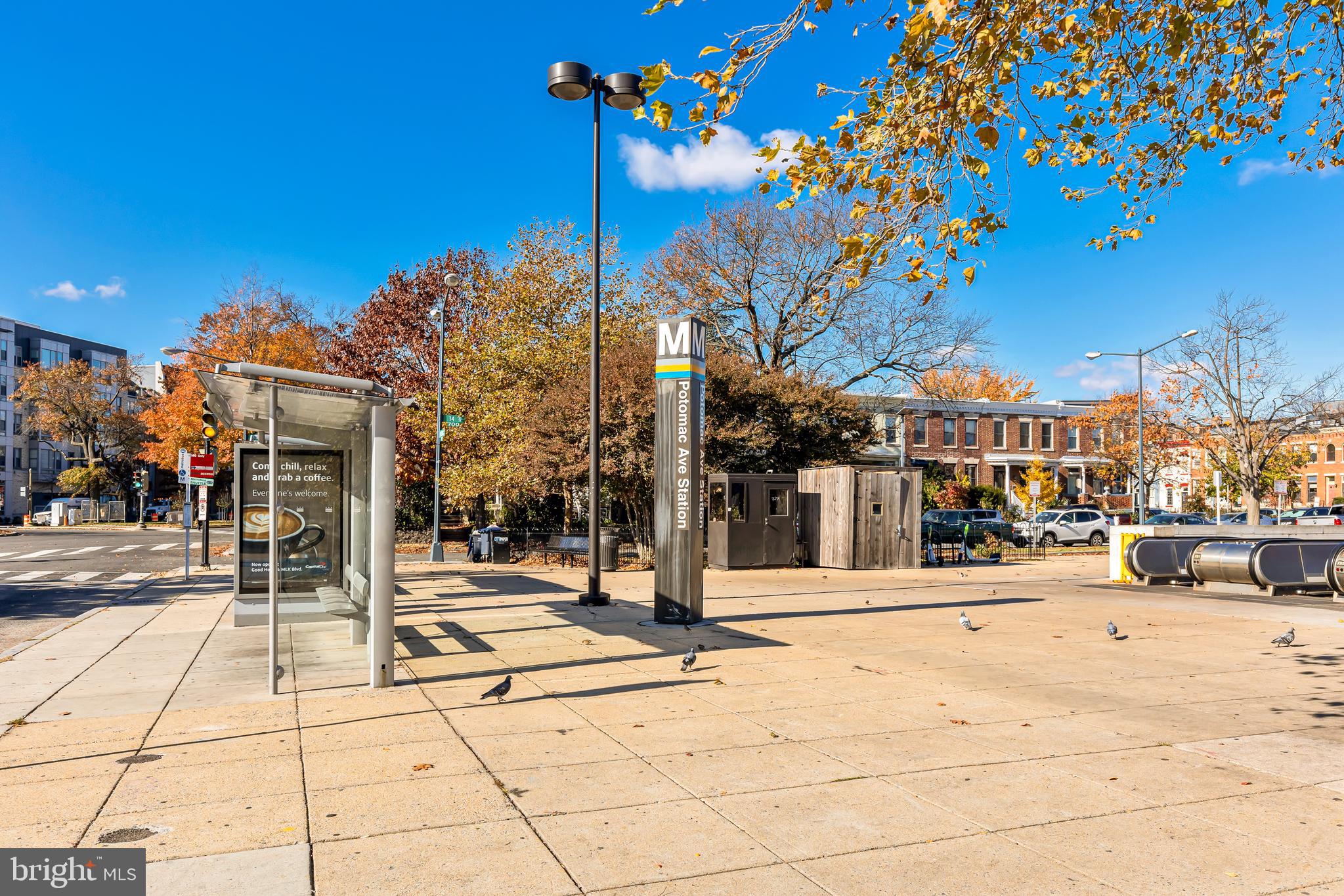 963 14th Street Southeast, Unit 1 Washington, DC 20003 - Photo 11 of 12 a outdoor view of a building with traffic signal lights