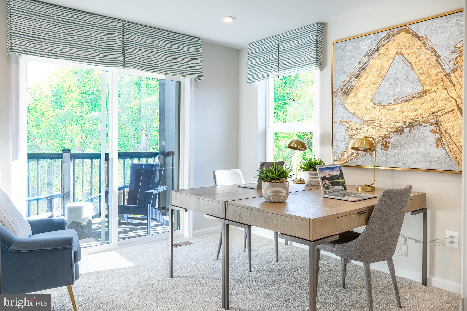95 Central Avenue Gaithersburg, MD 20877 - Photo 9 of 15 a view of a dining room with furniture window and outside view