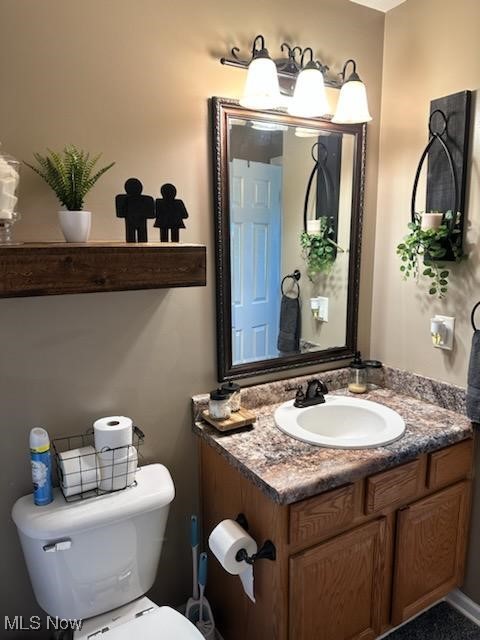 2761 Omega Road Greenwich, OH 44837 - Photo 29 of 50 Bathroom featuring toilet and vanity